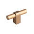 Bouton T Trace - Champagne Mat Bouton T Trace - Champagne Mat