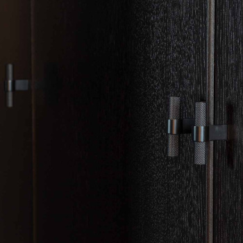 Bouton T Helix - Noir Mat