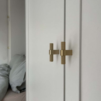 Bouton T Helix - Laiton