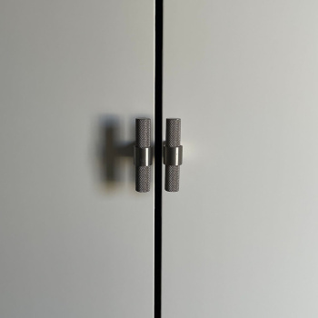 Bouton T Helix - Fini Acier Inoxydable