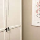 Bouton Portland - Noir Mat