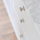 Bouton Mynta - Plaqué Nickel