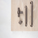 Bouton Helix - 20mm - Bronze Foncé