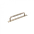 Poignée Helix/Plaque Arrière - 128mm - Aspect Inoxydable Poignée Helix/Plaque Arrière - 128mm - Aspect Inoxydable
