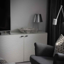 Bouton T Helix Stripe - Noir Mat