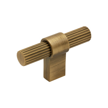Bouton T Helix Stripe - Bronze Antique