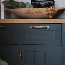 Bouton T Helix Stripe - Bronze Antique