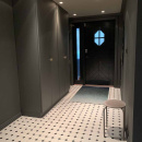 Bouton T Helix Stripe - Laiton