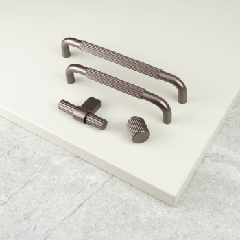 Bouton T Helix Stripe - Bronze Foncé