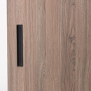 Poignée Cubique - 160mm - Noir Mat