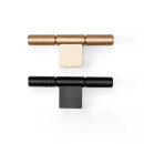 Bouton T Point - Laiton Brossé