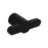 Bouton T Fusion - Noir Mat Bouton T Fusion - Noir Mat