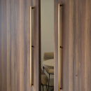 Poignée Moon - Laiton Brossé