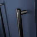 Poignée Moon - Noir Brossé