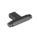 Bouton T Brooklyn - Titane Noir Brossé