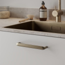 Poignée Cobra - Laiton Brossé