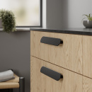 Poignée Miro - 160mm - Noir Mat