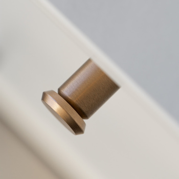 Bouton Fase Ø23mm - Laiton Brossé Foncé
