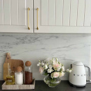 Poignée 1353 - 128mm - Laiton Poli/non traité