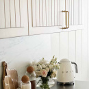 Poignée 1353 - 128mm - Laiton Poli/non traité