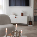 Loop - Cuir Marron/Noir