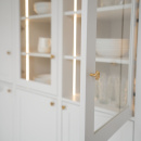 Bouton Sture - 28mm - Laiton Brossé Non Traité