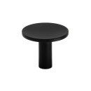 Bouton Sture - 28mm - Noir Mat