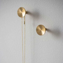 Patère Sture - 28 mm - Laiton Brossé Non Traité