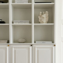 Bouton Dalby - Laiton Poli Non Traité