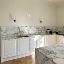 Bouton Dalby - Laiton Poli Non Traité