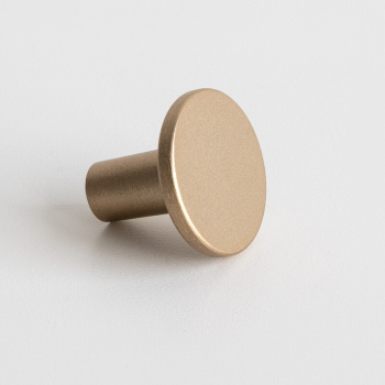 Bouton Lund - 25mm - Or Clair Brossé