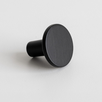 Bouton Lund - 25mm - Noir Mat