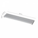 Grille D\'aération - 598x125 - Aluminium