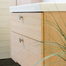 Bouton Como Big - Fini Acier Inoxydable