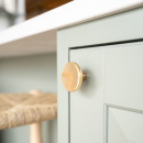 Bouton Como Big - Laiton Poli