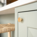 Bouton Como - Laiton Poli