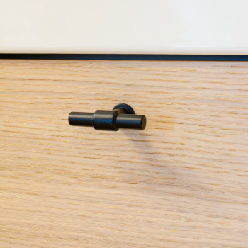 Bouton T-Type  - Noir Mat