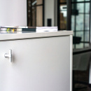 Bouton T-Type  - Blanc Mat