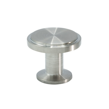 Bouton Uno - Inox Brossé