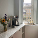 Bouton Uno - Inox Brossé