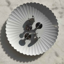 Bouton Uno - Inox Brossé