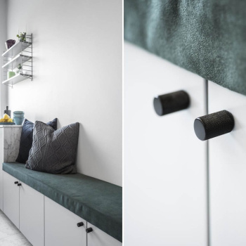 Bouton Graf - Noir Mat