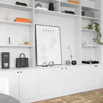 Bouton Graf - Noir Mat