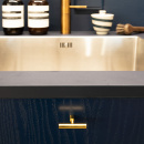 Bouton T Spira - Laiton poli