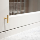 Bouton T Spira - Laiton poli