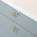 Bouton T Spira - Laiton poli