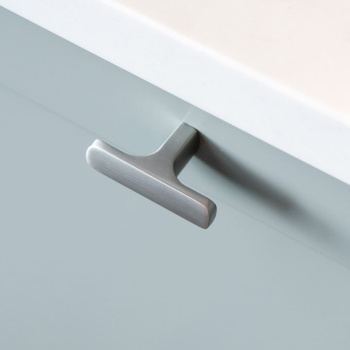Bouton T Ethel - Aspect Inoxydable