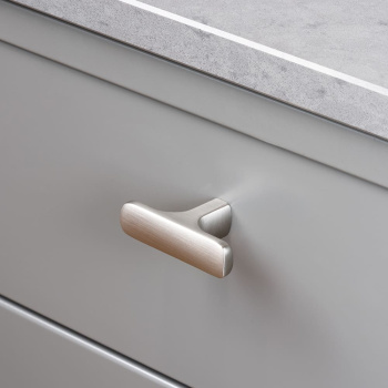 Bouton T Ethel - Aspect Inoxydable