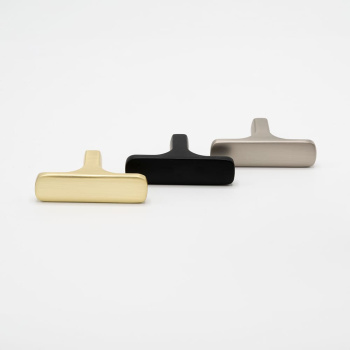 Bouton T Ethel - Aspect Inoxydable