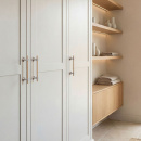 Poignée Uniform - 128mm - Chêne/Inox Brossé